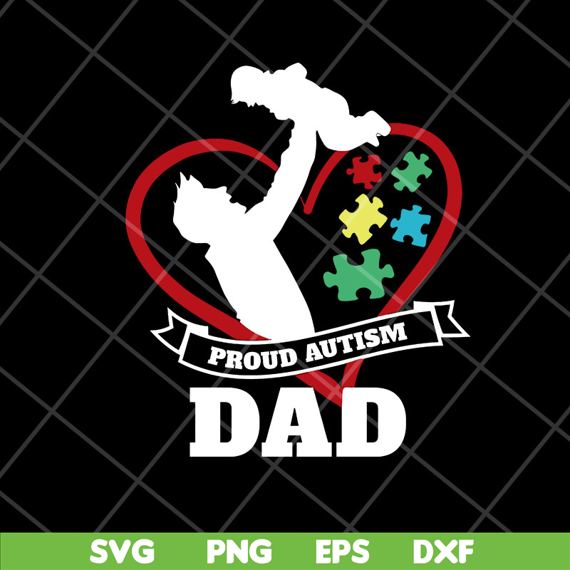 FTD07052122-proud autism dad svg, png, dxf, eps digital file FTD07052122.jpg