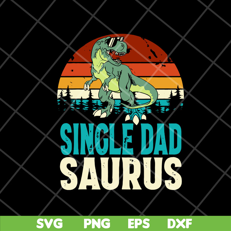 FTD10052115-Single Dadsaurus T-Rex svg, png, dxf, eps digital file FTD10052115.jpg