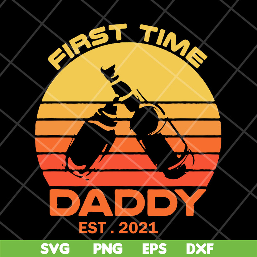 FTD28042123-first time daddy svg, Fathers Day svg, png, dxf, eps digital file FTD28042123.jpg