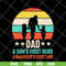 FTD28052106- Dad a a son's first first love hero svg, png, dxf, eps digital file FTD28052106.jpg
