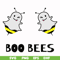 HLW0009-BOO BEES, halloween svg, png, dxf, eps digital file HLW0009.jpg