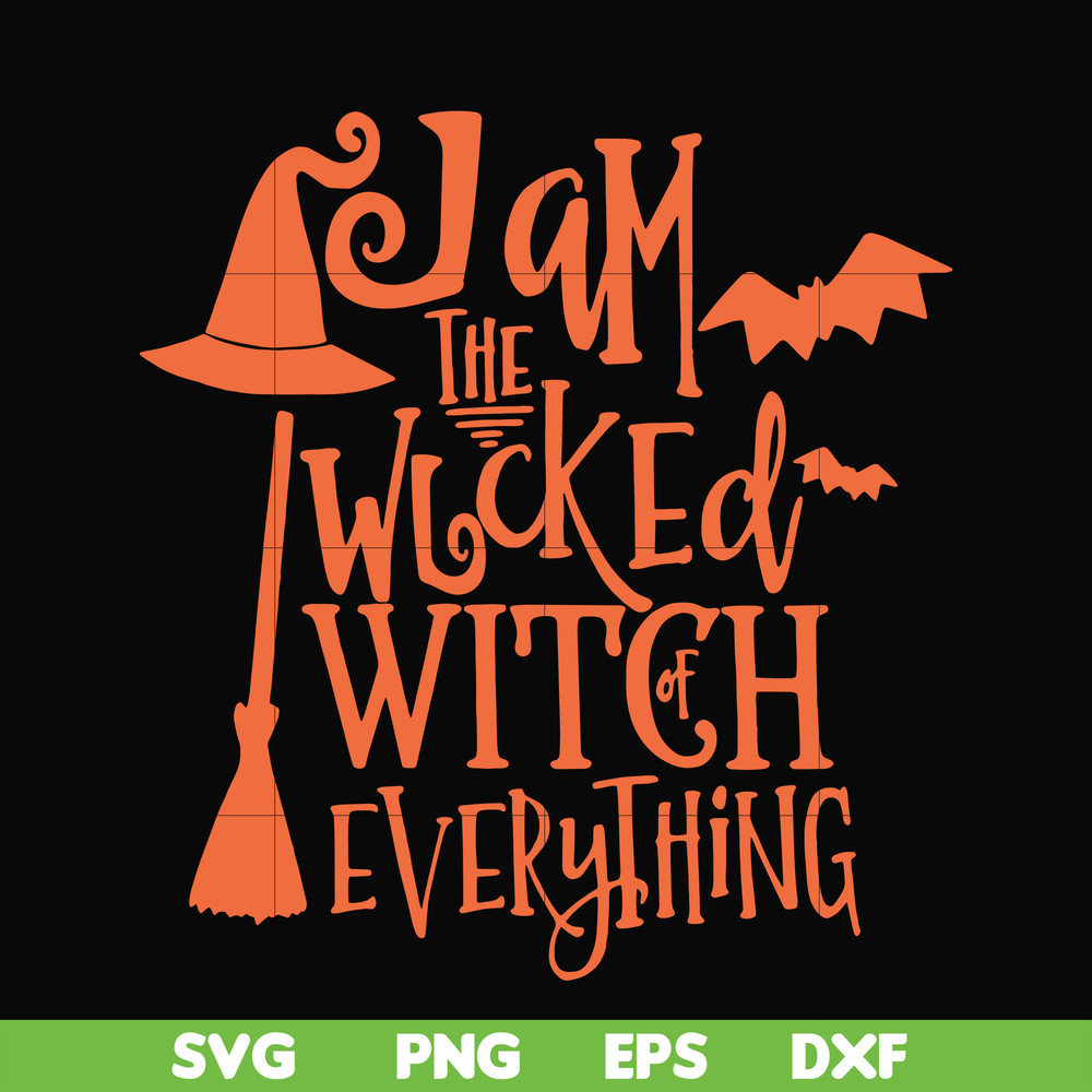 HLW0090-Wicked Witch svg, png, dxf, eps digital file HLW0090.jpg