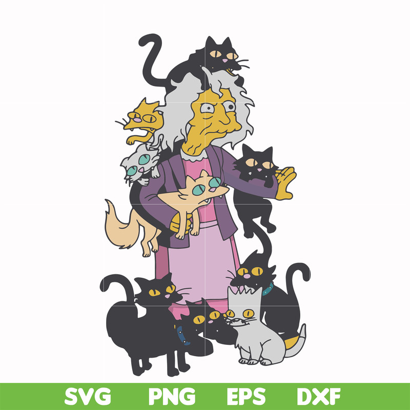 HLW0165-Old simpson svg, png, dxf, eps digital file HLW0165.jpg