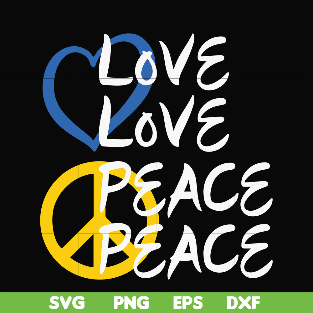 OTH0021-Love peace svg, png, dxf, eps digital file OTH0021.jpg