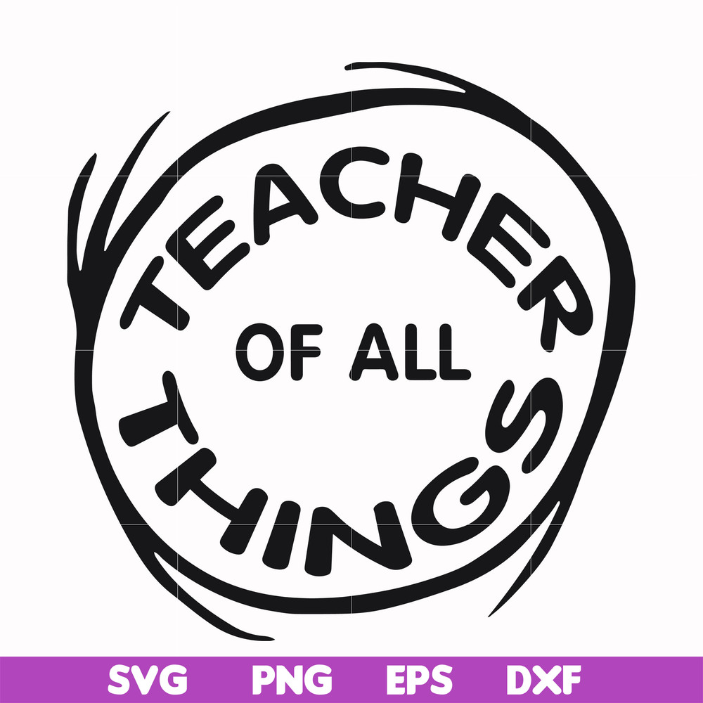 DR000161-Teacher of all things svg, png, dxf, eps file DR000161.jpg