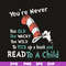 DR05012111-Read To A Child svg, The Cat in the Hat svg, Happy Read Across svg, dr svg, png, dxf, eps digital file DR05012111.jpg