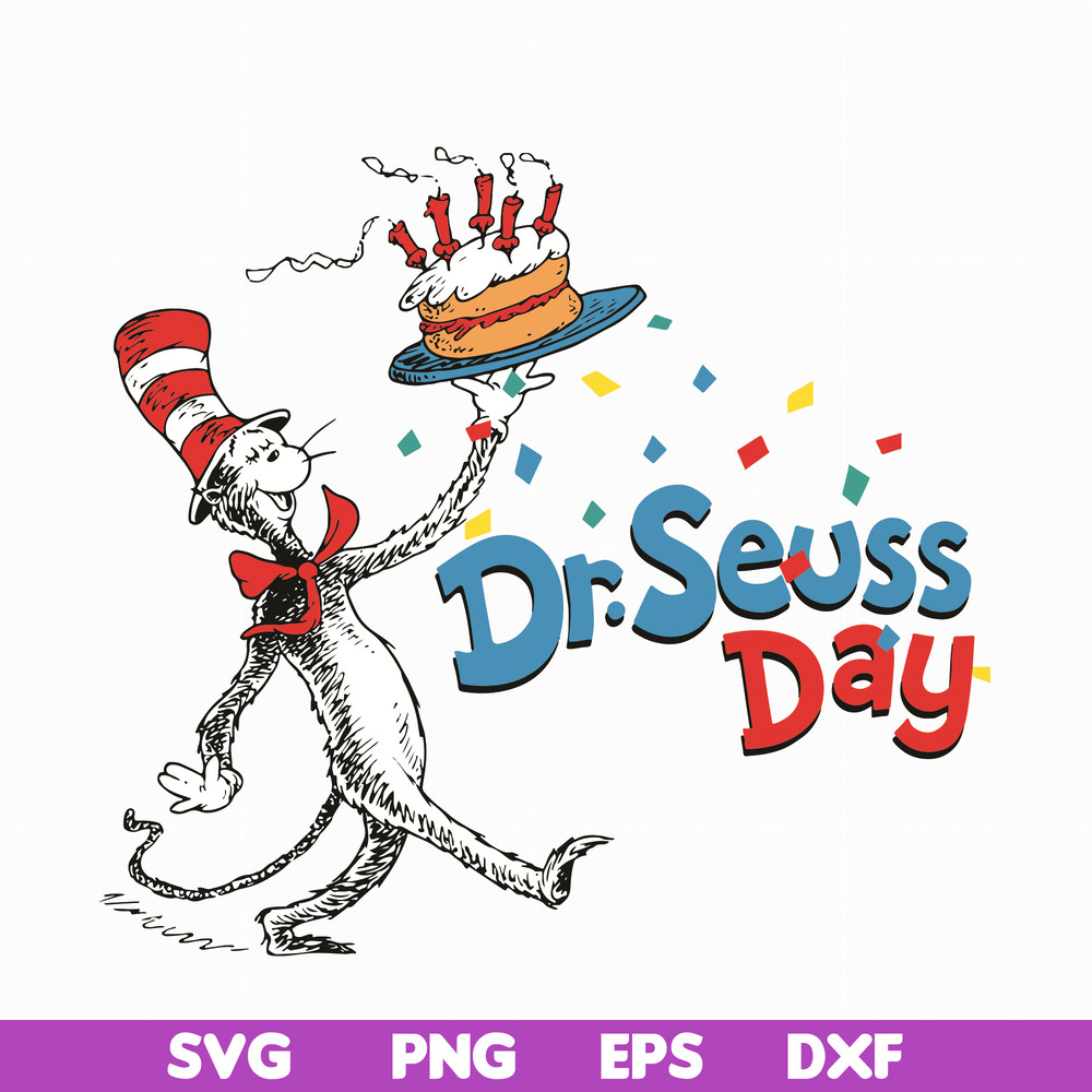 DR05012116-Day of Dr Seuss svg, Cat in the hat svg, dr svg, png, dxf, eps file DR05012116.jpg