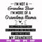 FN000440-I'm not a grandma bear I'm more of a grandma llama svg, png, dxf, eps file FN000440.jpg