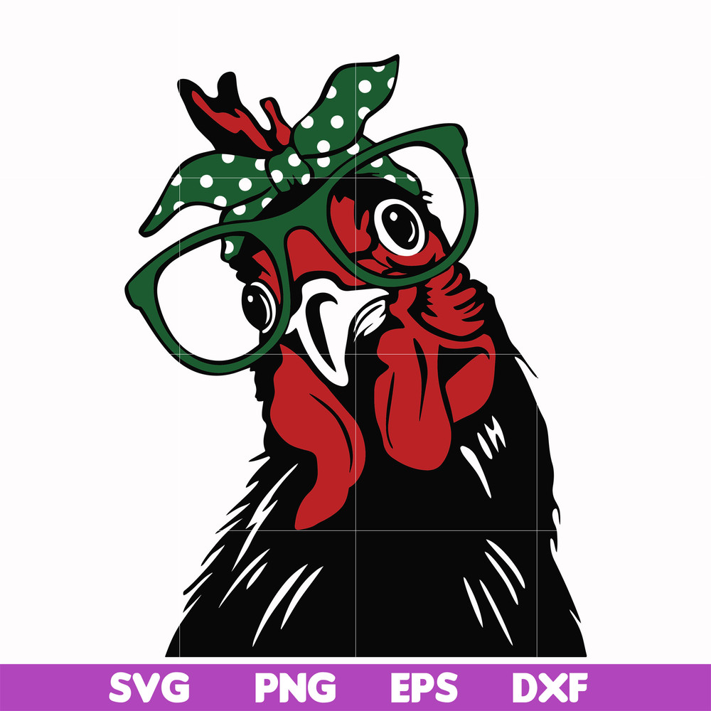 FN000991-Rooster svg, png, dxf, eps file FN000991.jpg