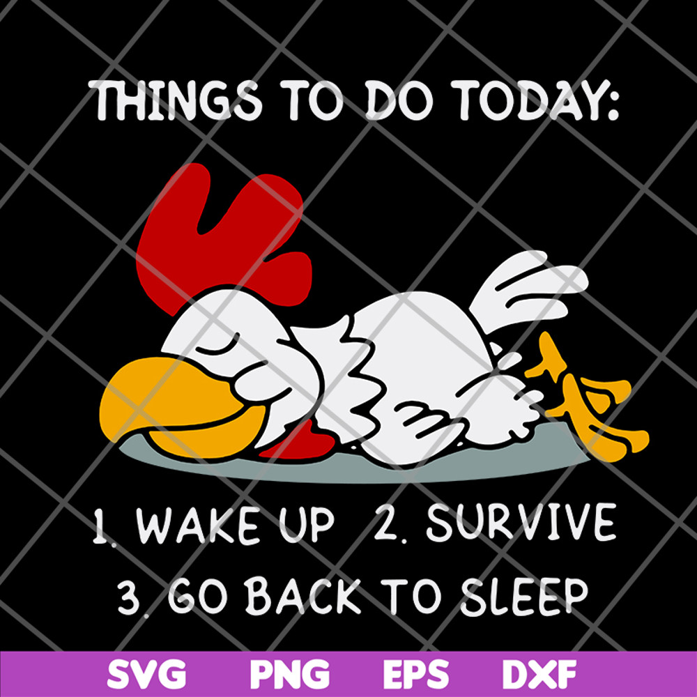 FN14062113- Thing to do today svg, png, dxf, eps digital file FN14062113.jpg