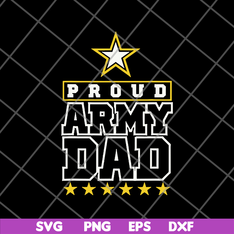 FTD04062115-Proud army dad svg, png, dxf, eps digital file FTD04062115.jpg