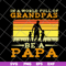 FTD05062107- In A World Full Of Grandpas Be A Papa Father’s Day Dad And Kids Silhouette Vintage svg, png, dxf, eps digital file FTD05062107.jpg