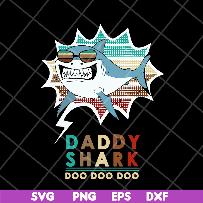 FTD06052118-daddy shark doo doo doo svg, png, dxf, eps digital file FTD06052118 FTD06052118.jpg