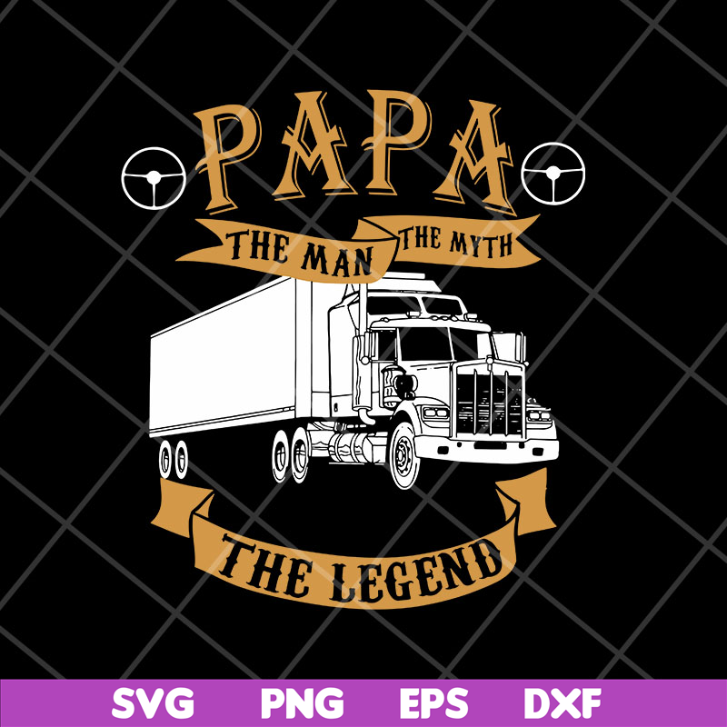 FTD06052143-papa the man the myth svg, png, dxf, eps digital file FTD06052143.jpg
