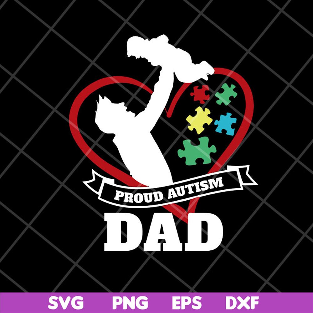 FTD07052122-proud autism dad svg, png, dxf, eps digital file FTD07052122.jpg