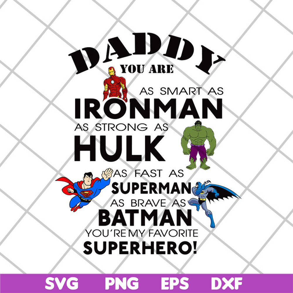 FTD15052103-Daddy Superhero svg, png, dxf, eps digital file FTD15052103.jpg