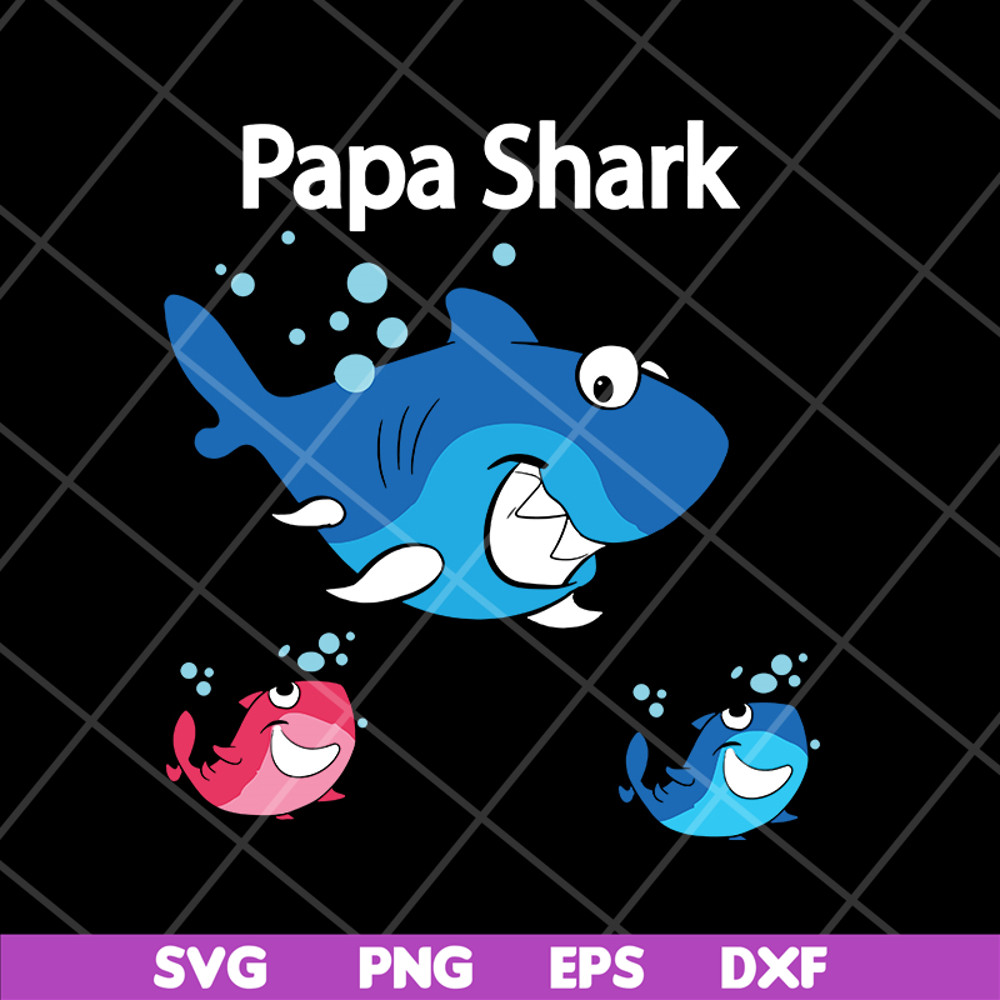 FTD18052109- papa shark svg, png, dxf, eps digital file FTD18052109.jpg