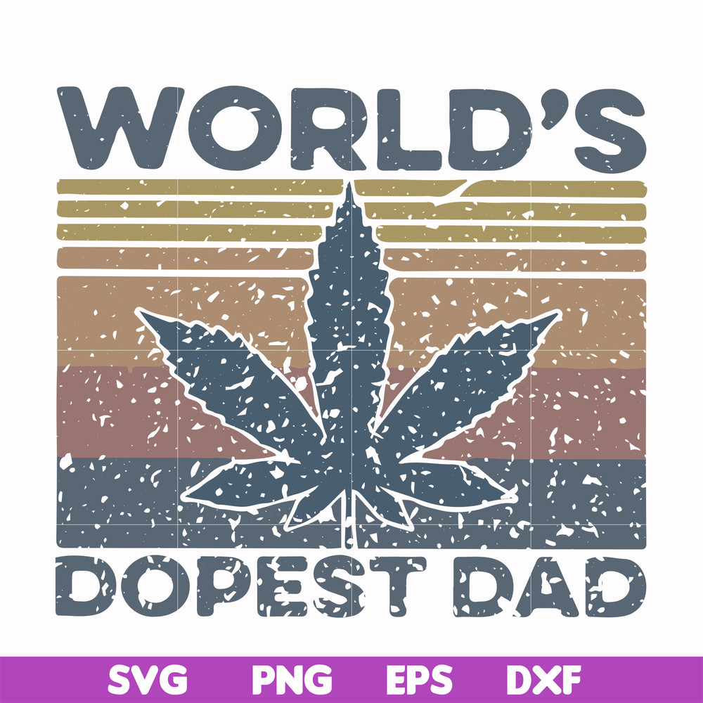 FTD22-world's dopest dad svg, png, dxf, eps, digital file FTD22.jpg