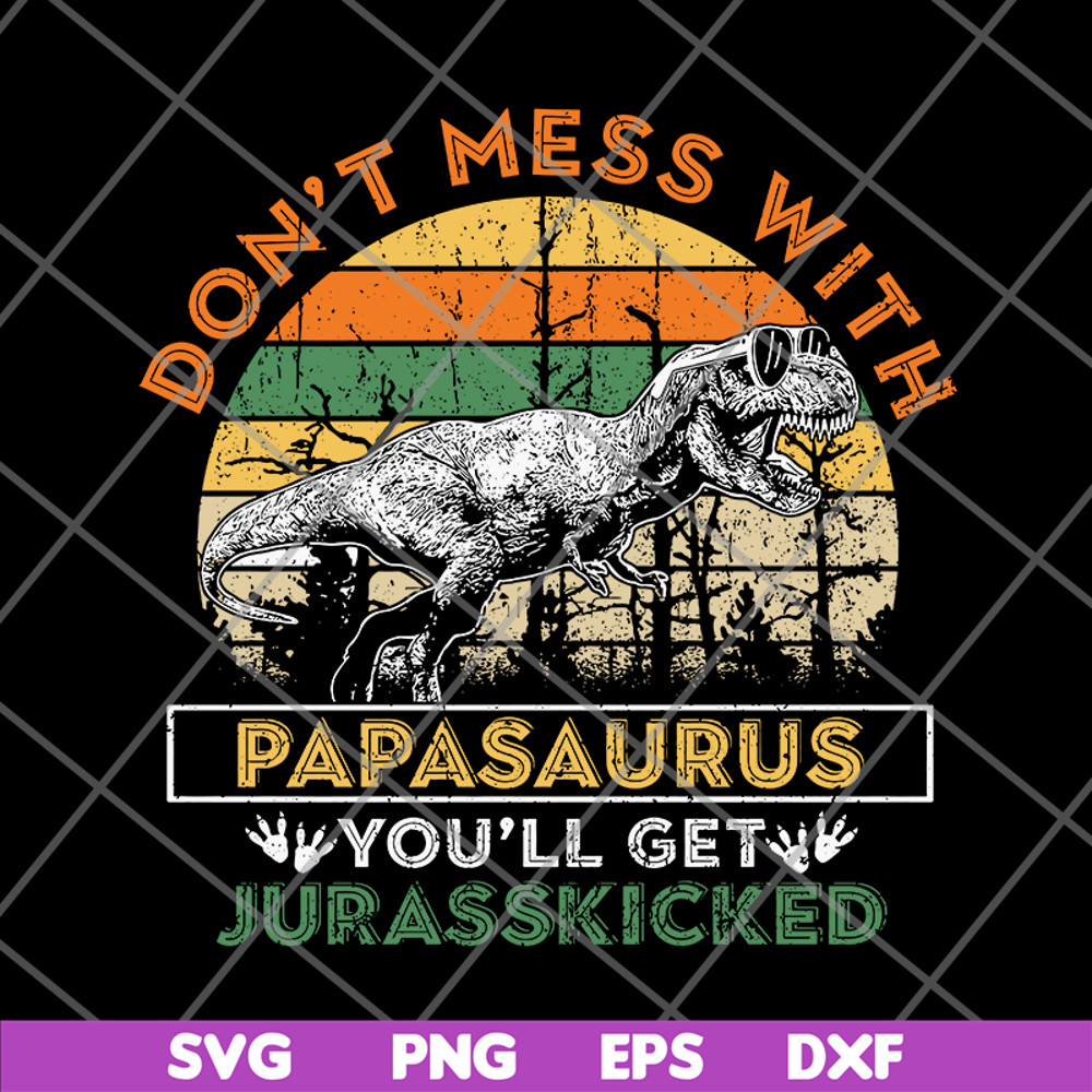 FTD24052117-Papa Saurus svg, png, dxf, eps digital file FTD24052117.jpg