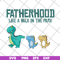 FTD26052104-Fatherhood like a walk in the park svg, png, dxf, eps digital file FTD26052104.jpg