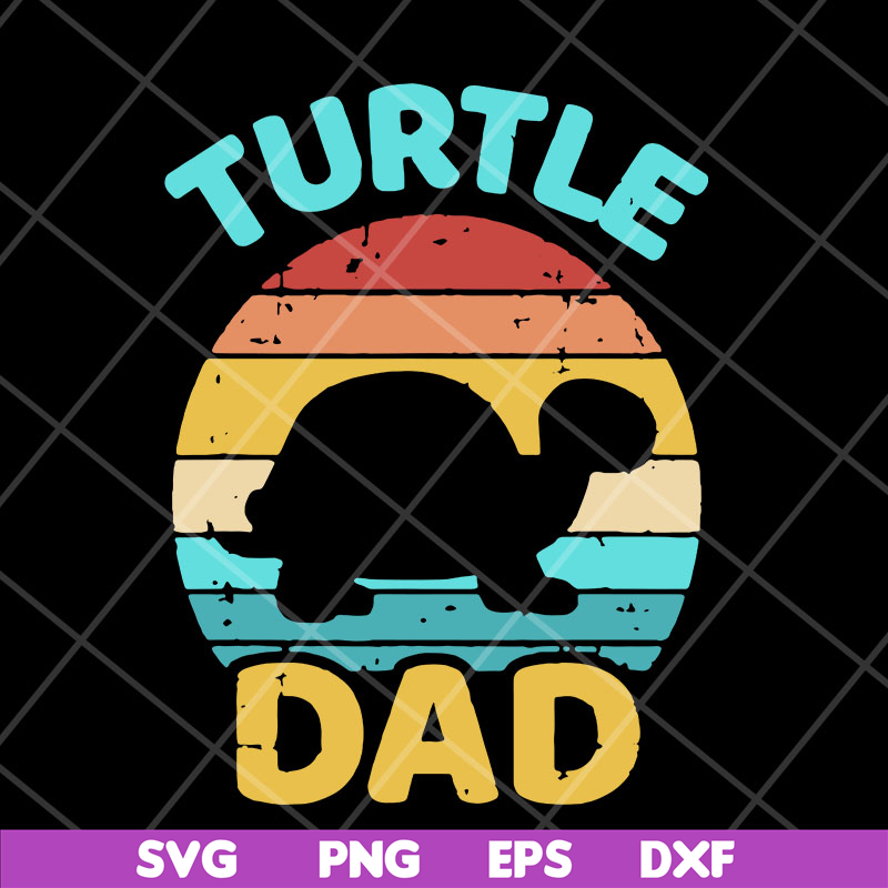 FTD28042121-Turtle dad vintage svg,Fathers day svg, png, dxf, eps digital file FTD28042121.jpg