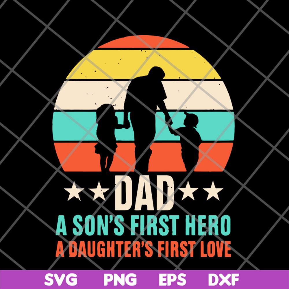 FTD28052106- Dad a a son's first first love hero svg, png, dxf, eps digital file FTD28052106.jpg