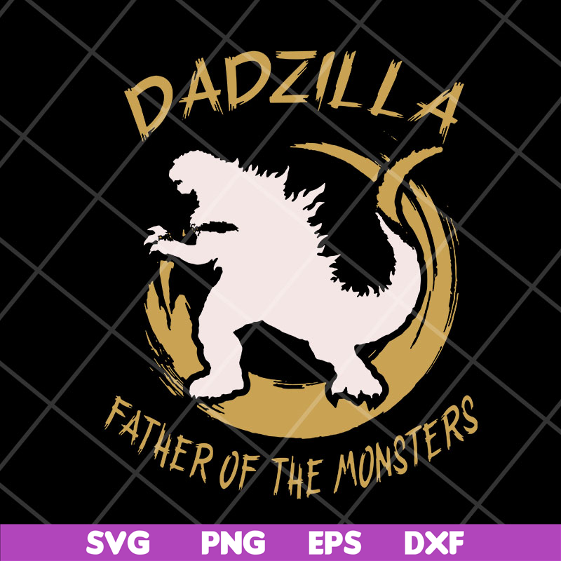 FTD29042121-Dadzilla father of the monsters svg, Fathers day svg, png, dxf, eps digital file FTD29042121.jpg
