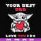 FTD71-Yoda best dad svg, png, dxf, eps, digital file FTD71.jpg