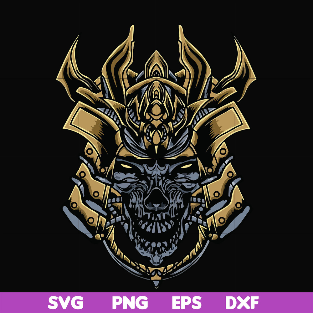 HLW0014-Skull halloween svg, png, dxf, eps digital file HLW0014.jpg