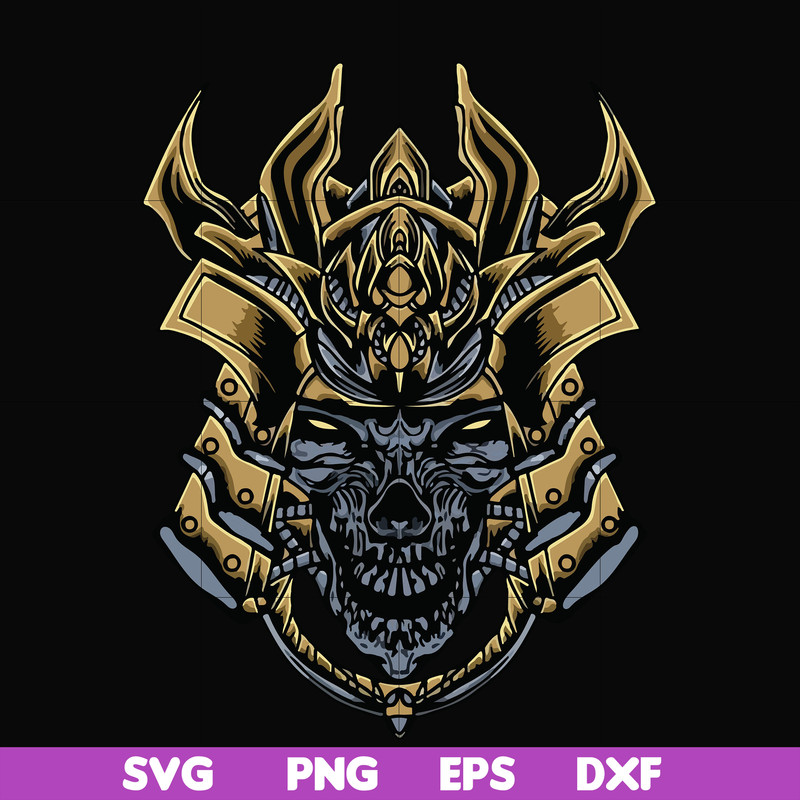 HLW0014-Skull halloween svg, png, dxf, eps digital file HLW0014.jpg