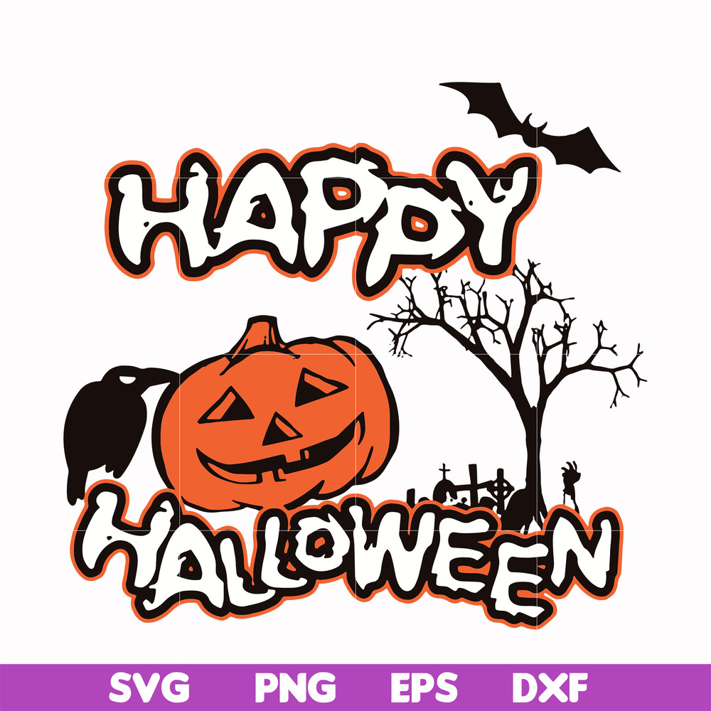 HLW0087-Happy halloween svg, png, dxf, eps digital file HLW0087.jpg