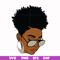 OTH00017-Unbothered Black Girl Svg, Afro Woman Svg, African American Woman svg, png, dxf, eps file OTH00017.jpg
