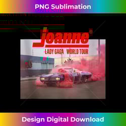 lady gaga official joanne world tour black tank top - png sublimation digital download