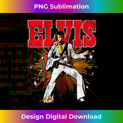 elvis presley official retro - premium png sublimation file