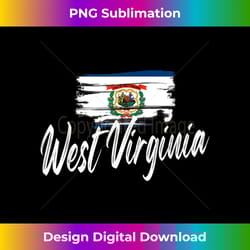 west virginia flag west virginian flag state pride - modern sublimation png file