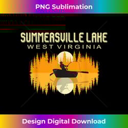 summersville lake west virginia - usa fishing 80s retro gift