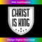 Jesus Christ is King Christian Cross Messiah Christianity - Decorative Sublimation PNG File