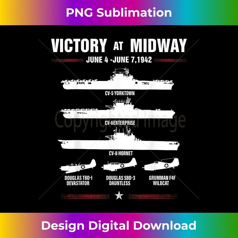 victory at midway Battel world war 1 - Exclusive PNG Sublimation Download