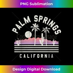 palm springs california landscape graphic 1 - creative sublimation png download
