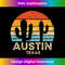Retro Sunset Austin Texas 1 - Exclusive PNG Sublimation Download