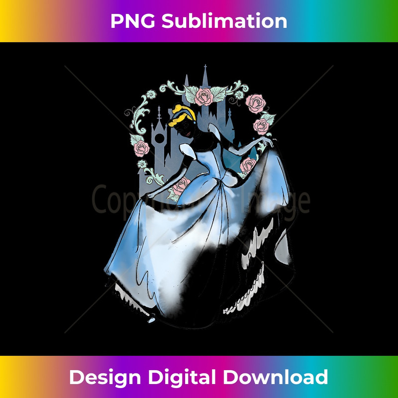 Disney Cinderella Watercolor Sketch Portrait - Special Edition Sublimation PNG File