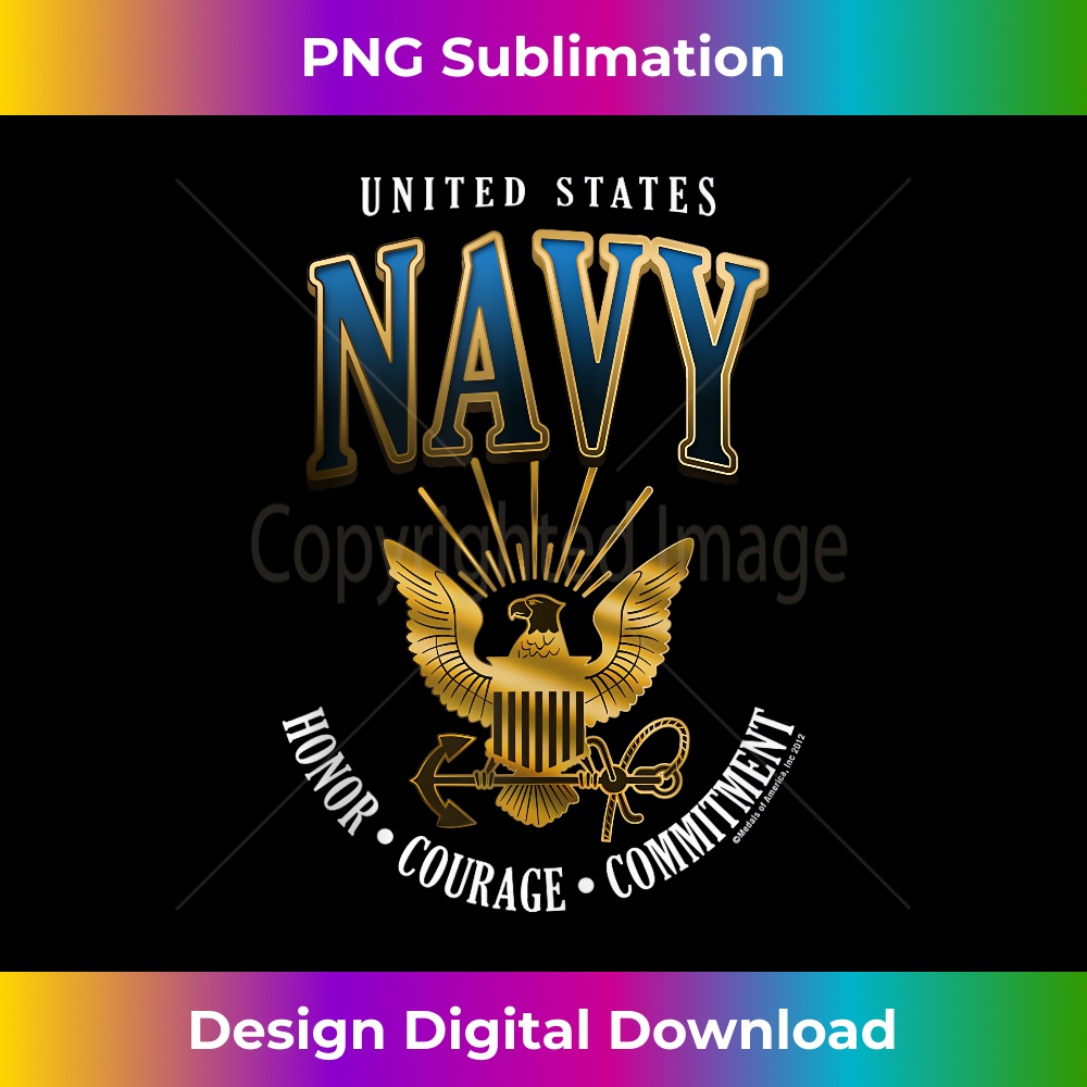 UNITED STATES NAVY HONOR-COURAGE-COMMITMENT 1 - Premium Sublimation Digital Download