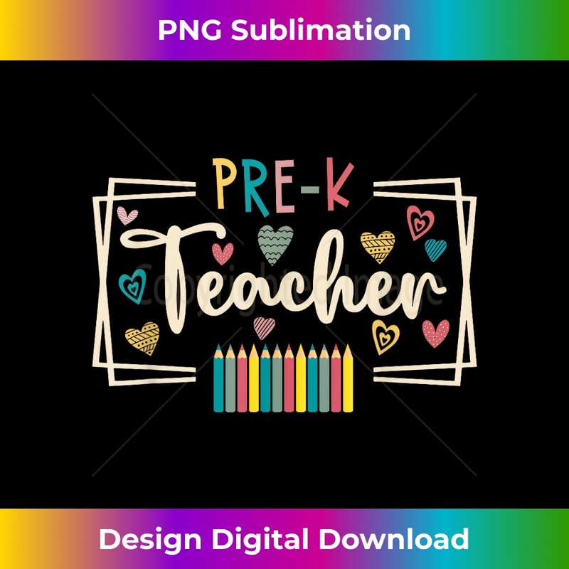 Pre-k Teacher First Day of School Back To School women 1 - Stylish Sublimation Digital Download