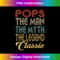 Vintage Pops The Man Myth Legend Grandpa Retro 1 - Modern Sublimation PNG File