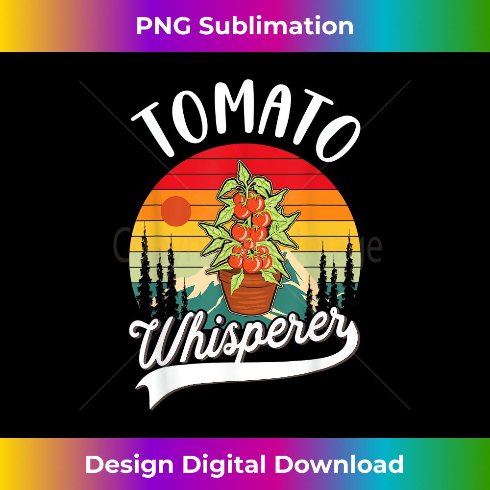 Tomato Whisperer Tomato Gardener Tomato Grower 1 - High-Quality PNG Sublimation Download