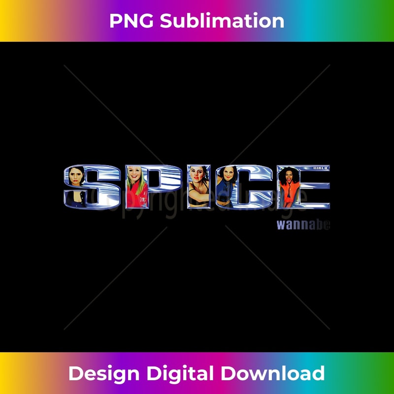 Official Spice Girls Wannabe Logo 1 - Instant PNG Sublimation Download