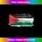 Free Palestine Palestinian National Flag Watercolor - Sublimation-Ready PNG File