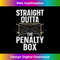 Ice Hockey Player Straight Outta The Penalty Box Ice Hockey - Instant PNG Sublimation Download