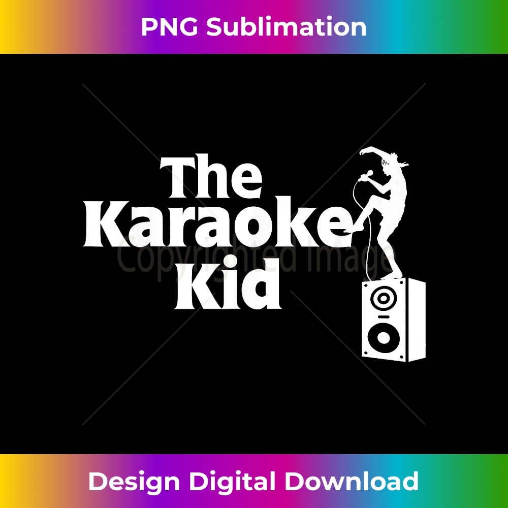 The Karaoke Kid funny Karaoke 1 - Premium PNG Sublimation File