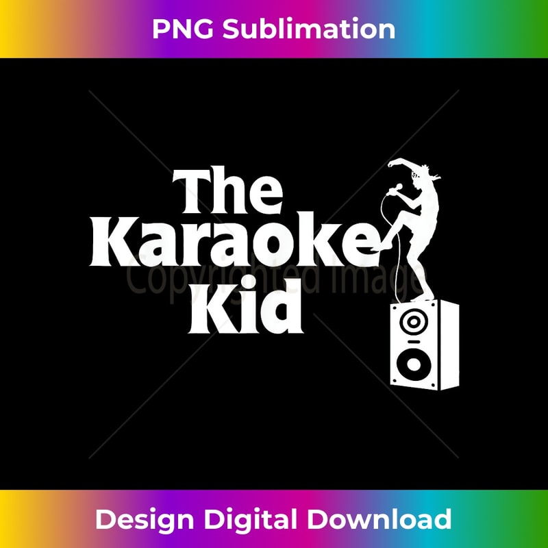 The Karaoke Kid funny Karaoke 1 - Premium PNG Sublimation File